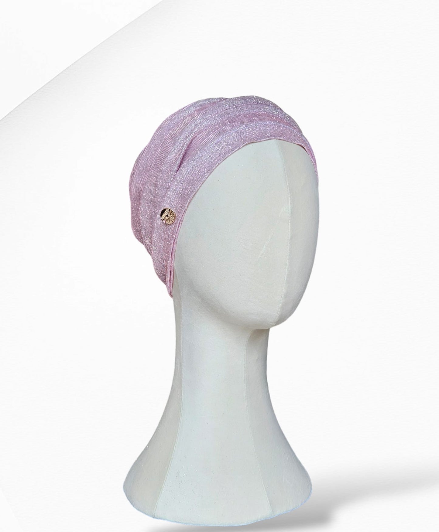Pink Glitz and Glam 2 Piece Turban