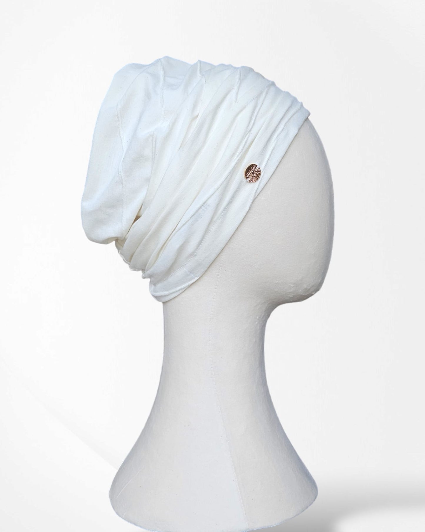 Cream Ava 2 Piece Turban