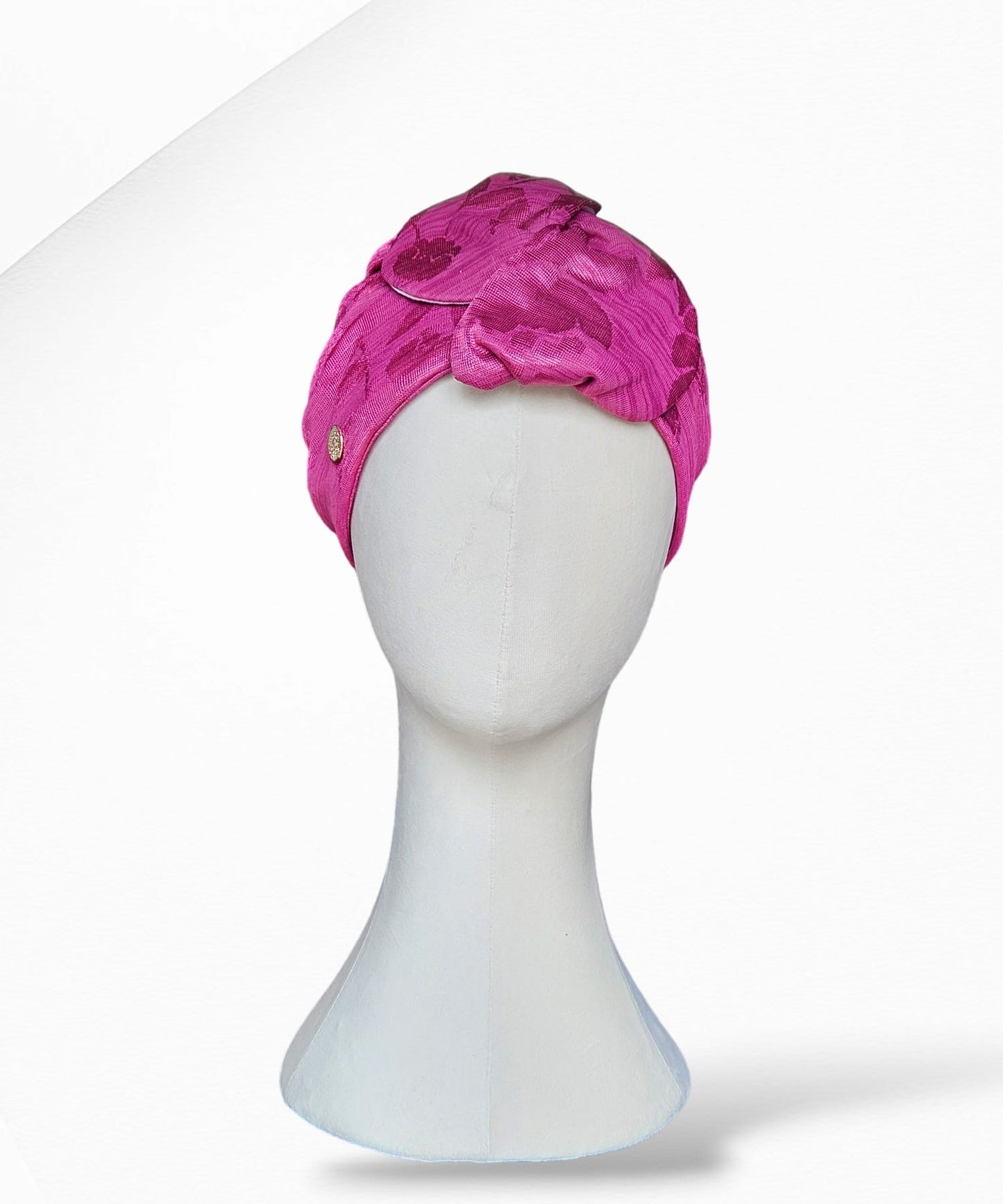 Magenta Tulip Turban
