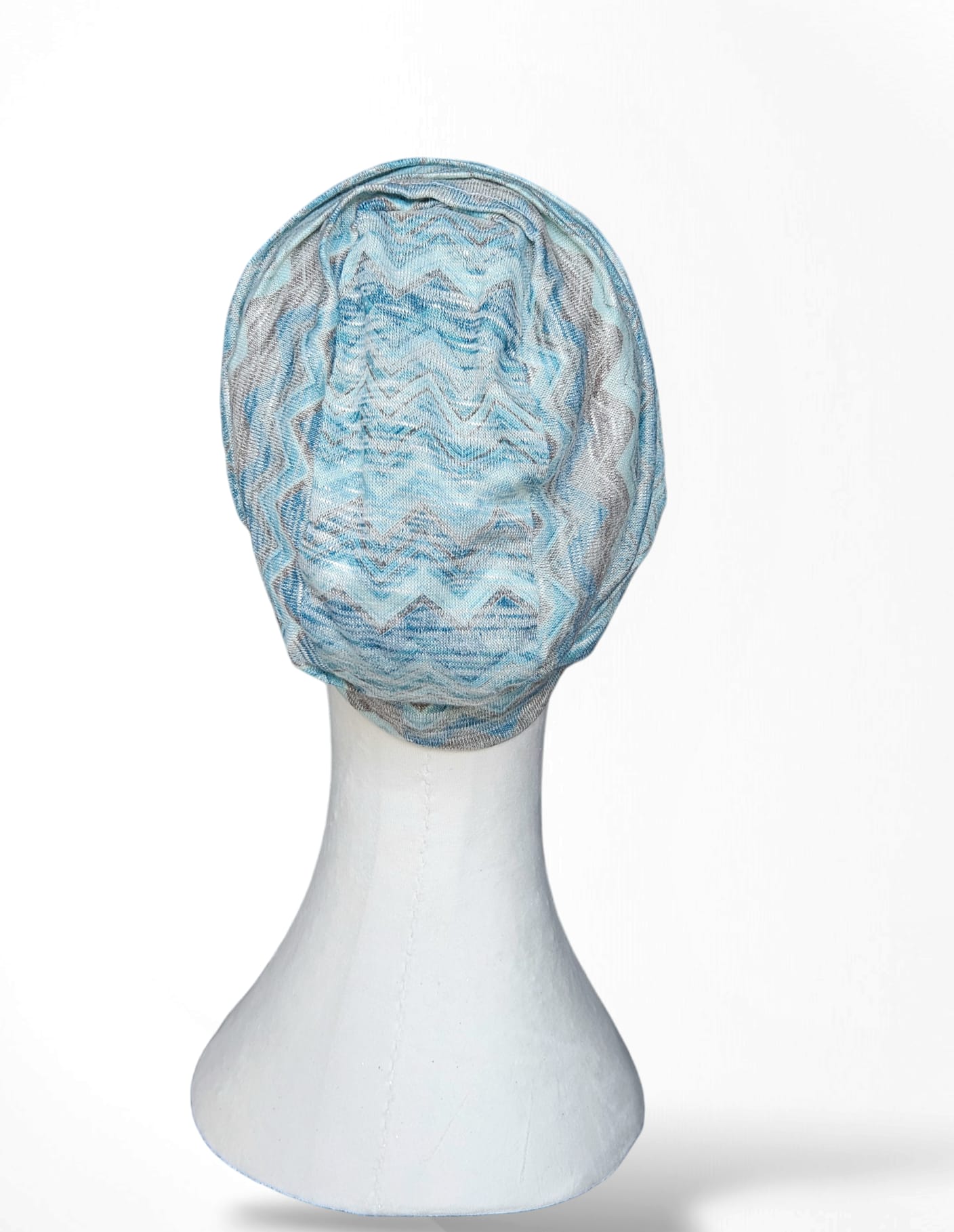 Wavy Blue Naya Turban