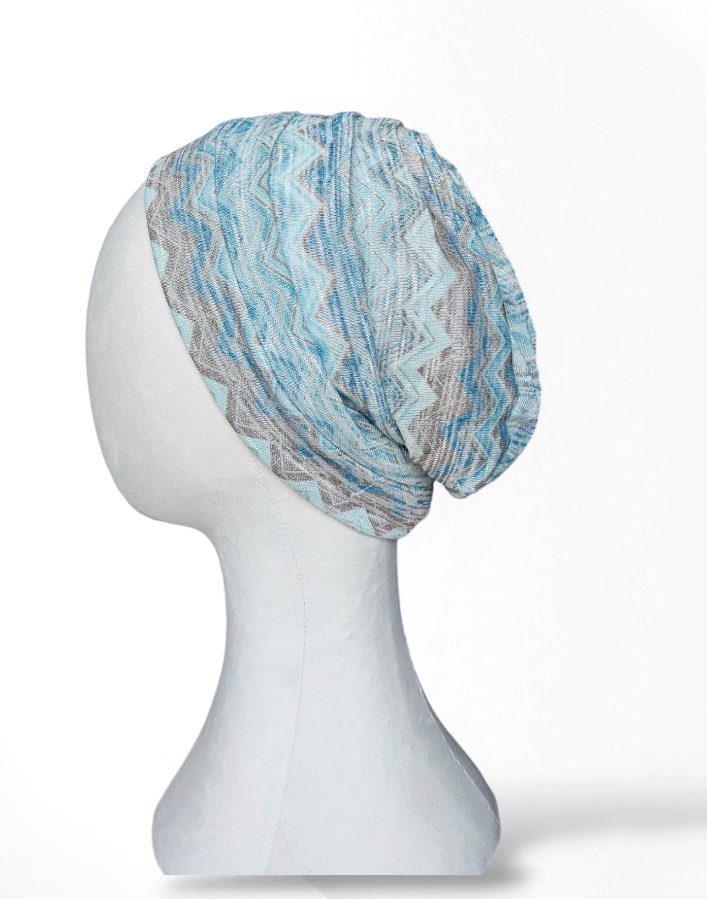 Wavy Blue Naya Turban