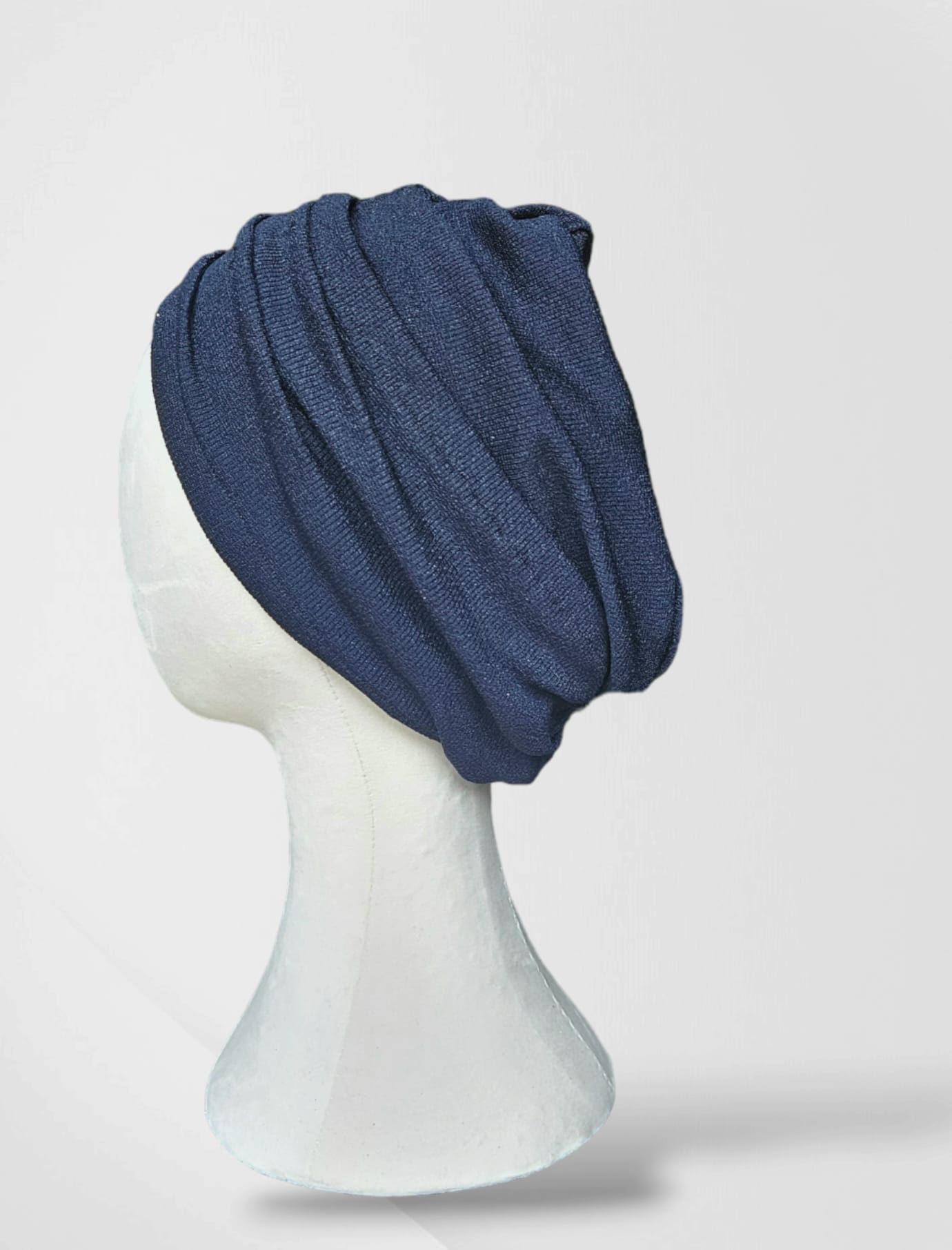 Navy Ava 2 Piece Turban