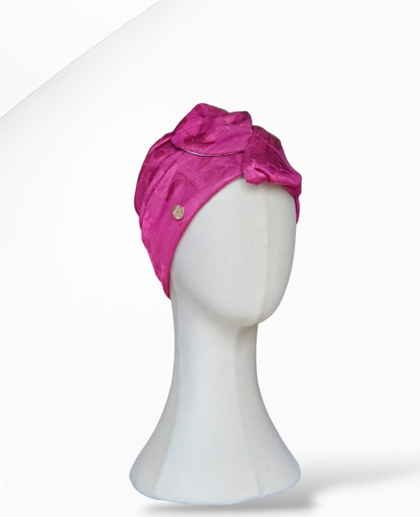 Magenta Tulip Turban