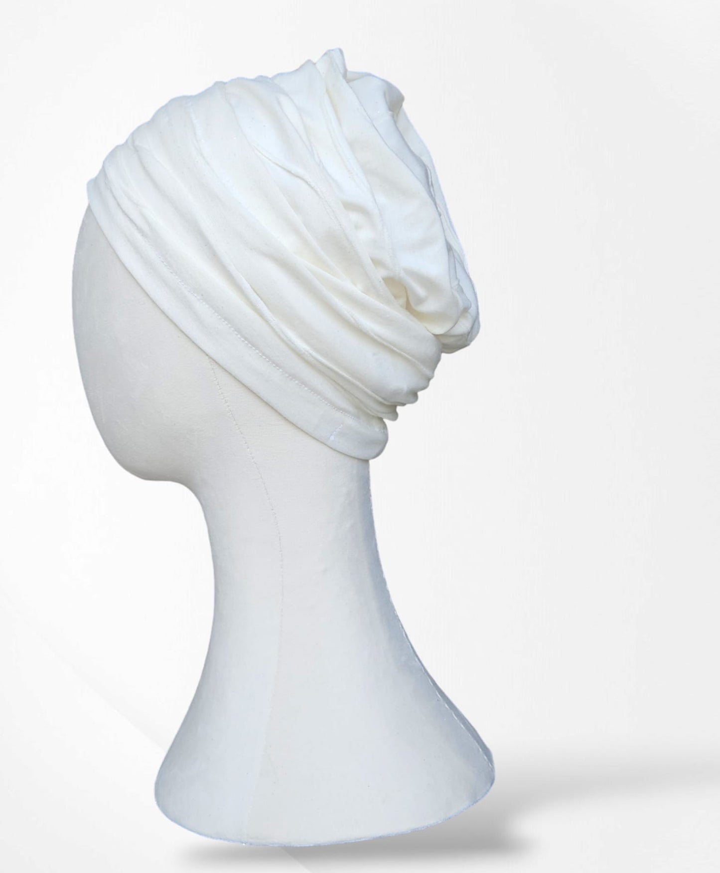 Cream Ava 2 Piece Turban