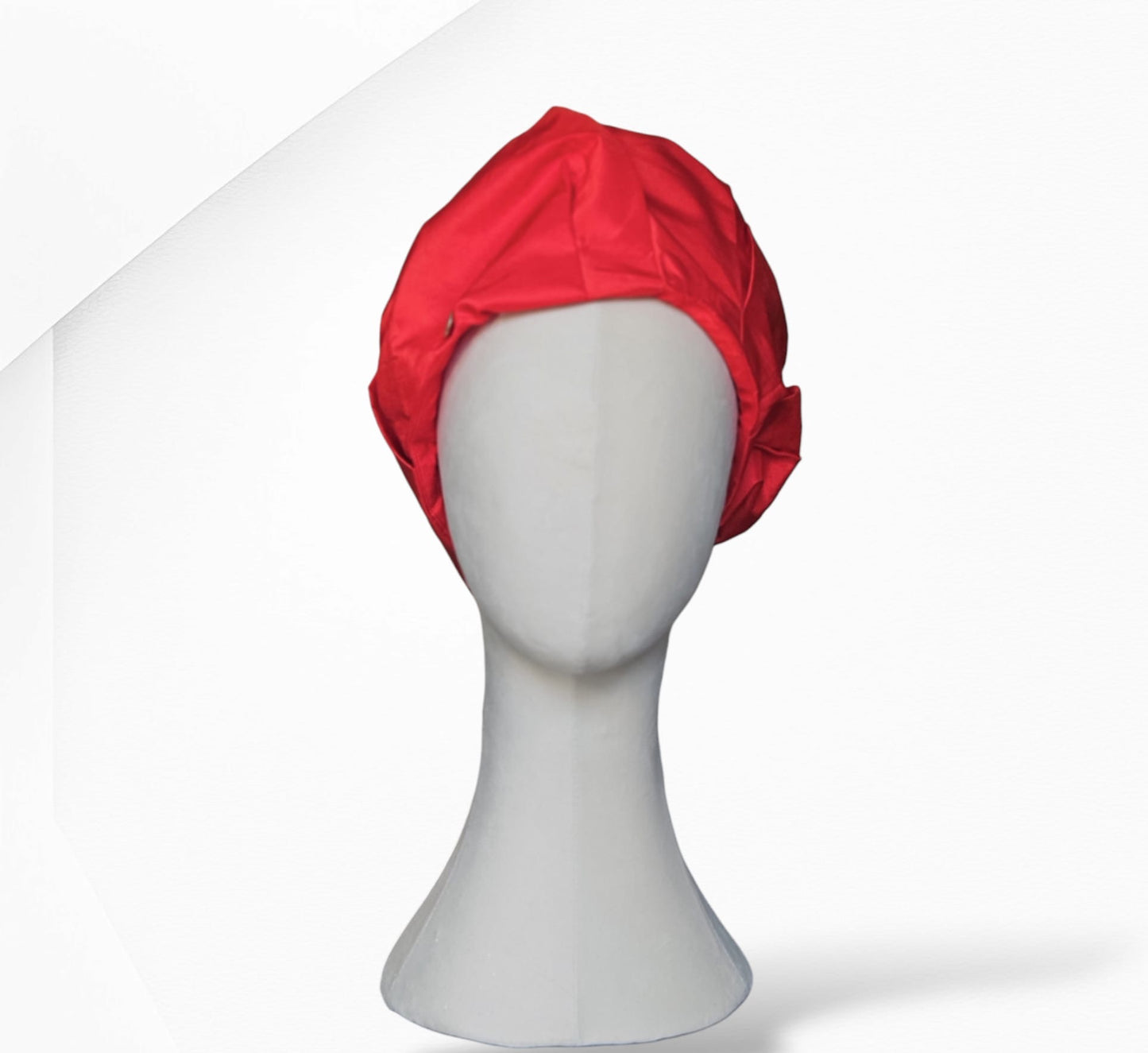 Red Sahara Silk Turban Headwear