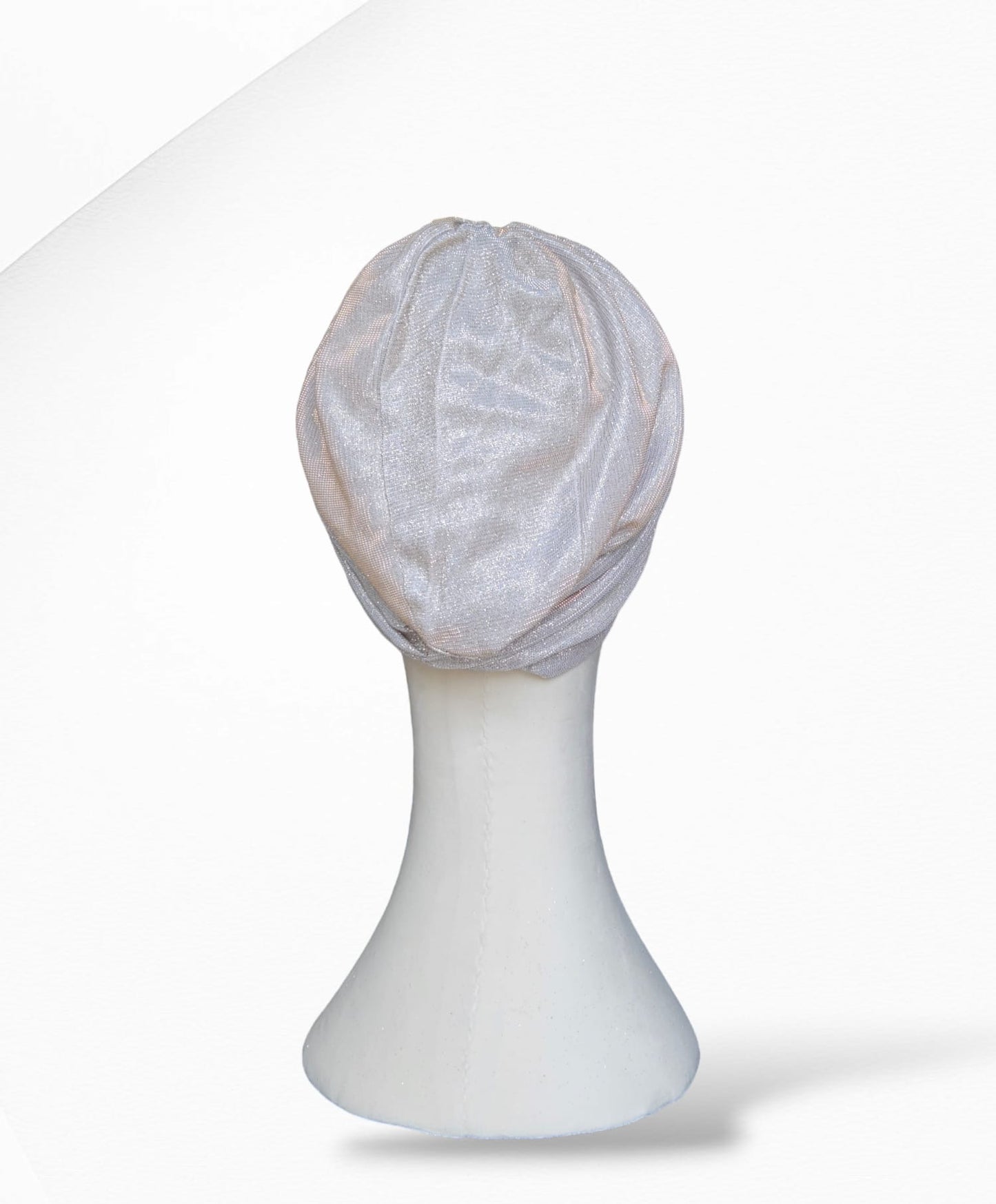 Champagne Glitz and Glam 2 Piece Turban