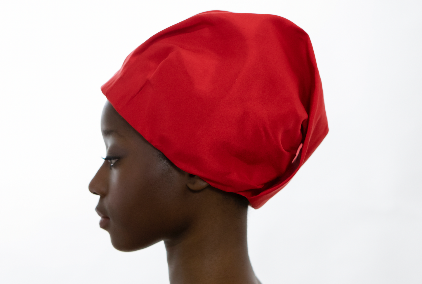 Red Sahara Silk Turban Headwear