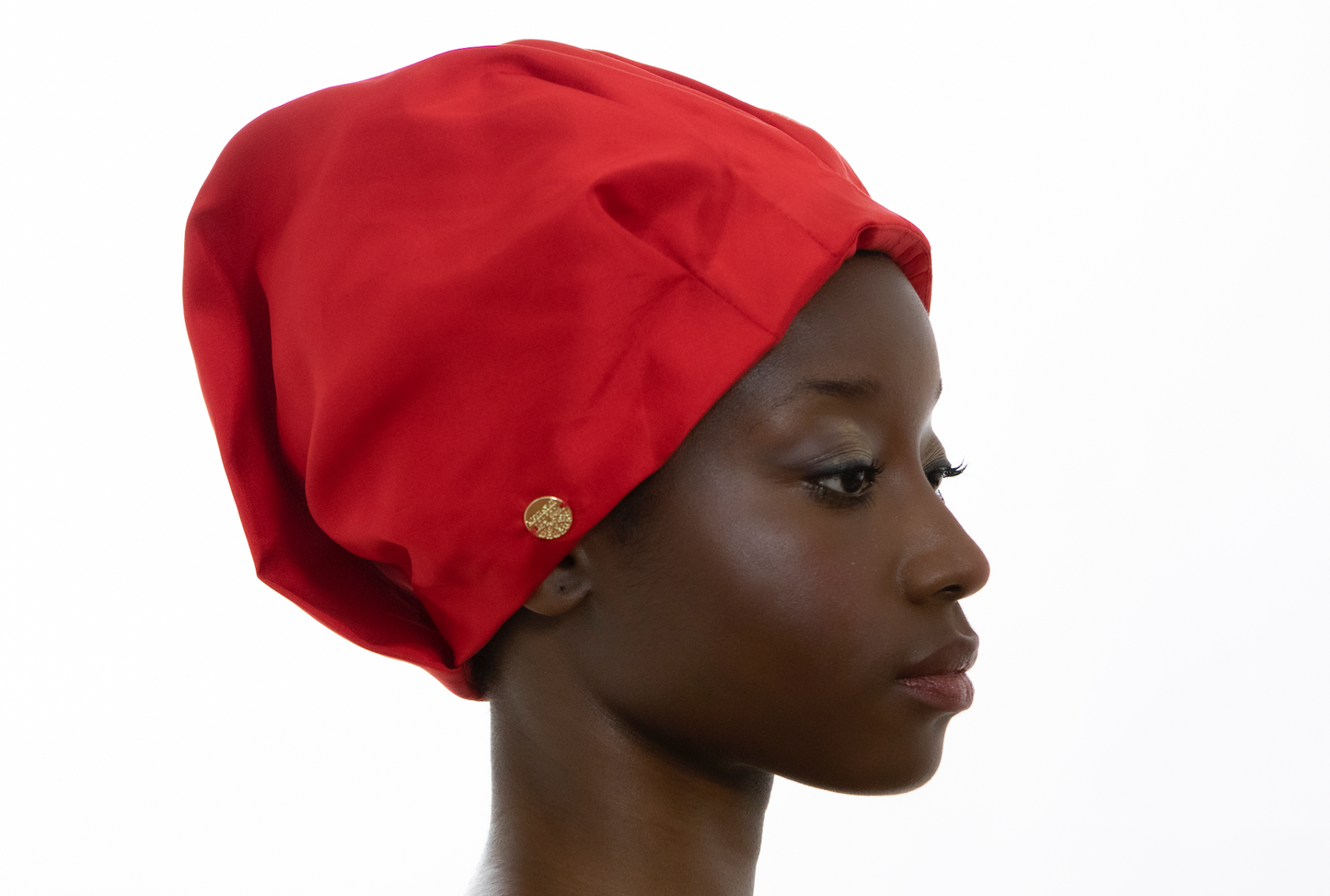 Red Sahara Silk Turban Headwear