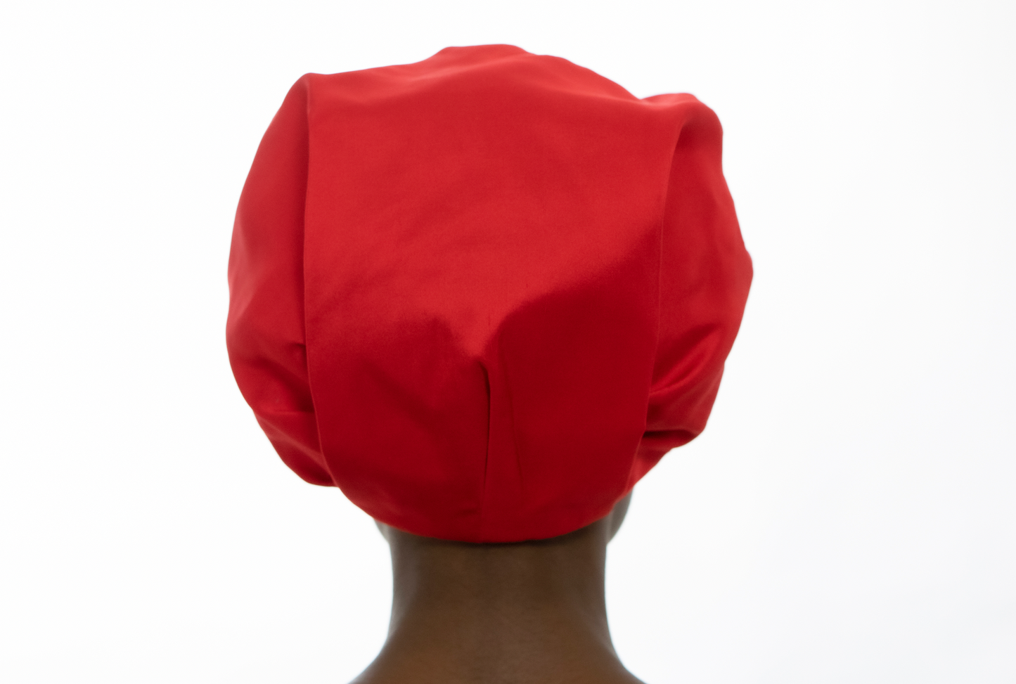 Red Sahara Silk Turban Headwear