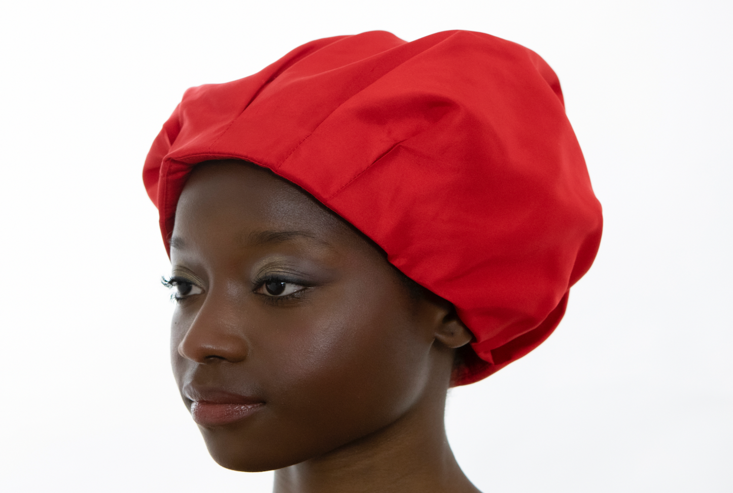 Red Sahara Silk Turban Headwear