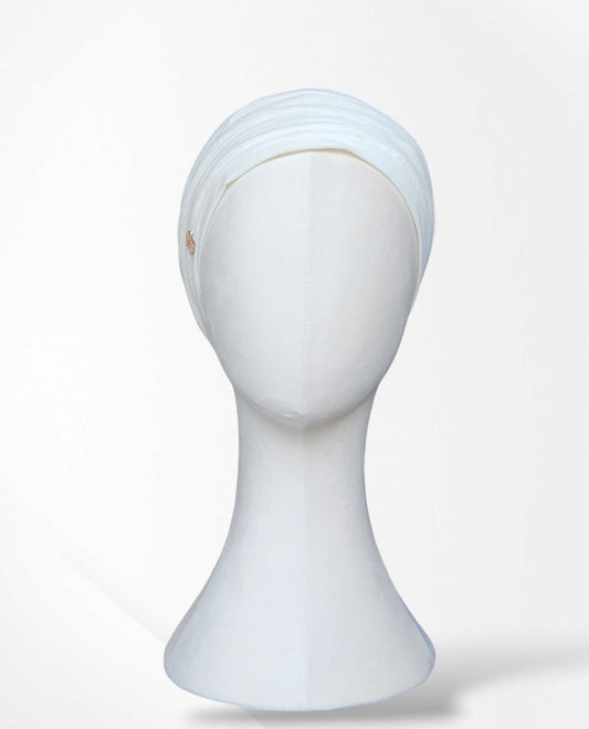 Cream Ava 2 Piece Turban