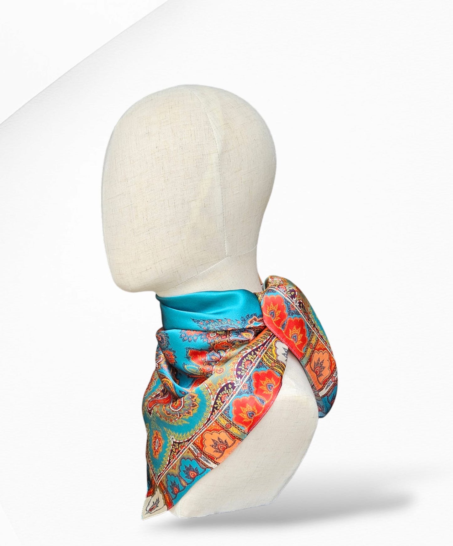 Multi Colour Silk Scarf