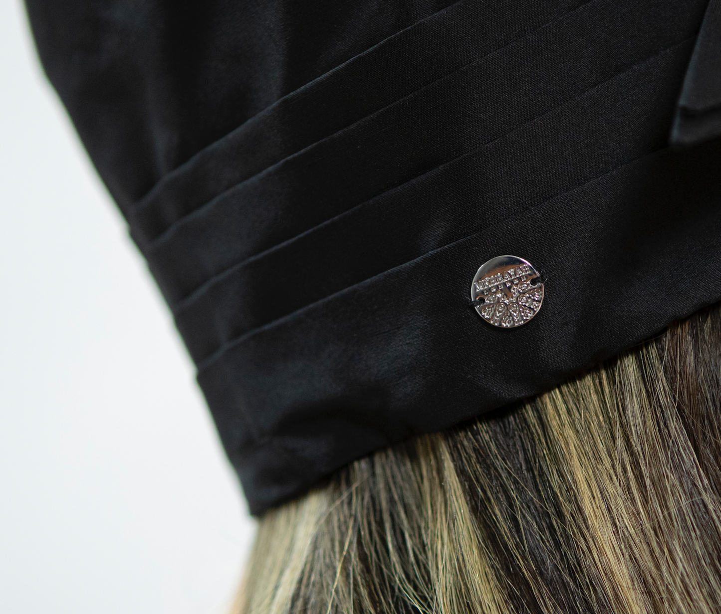 Black Silk Layal Turban Headwear